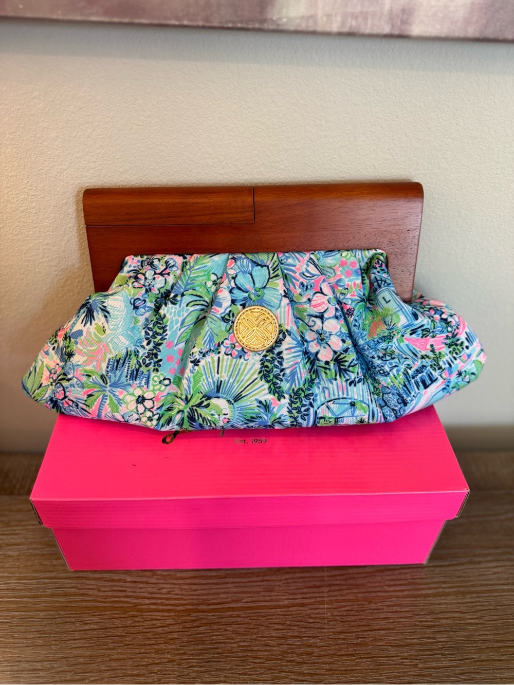New Without Tags Lilly Pulitzer Clutch - Picture 8 of 8